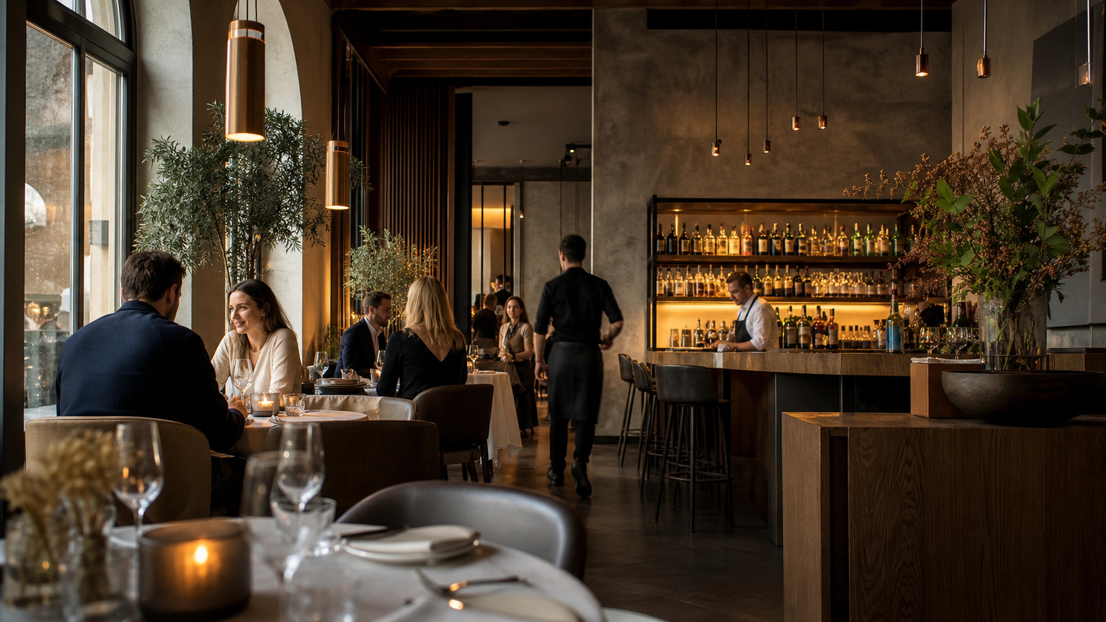 Restaurant & bar environment