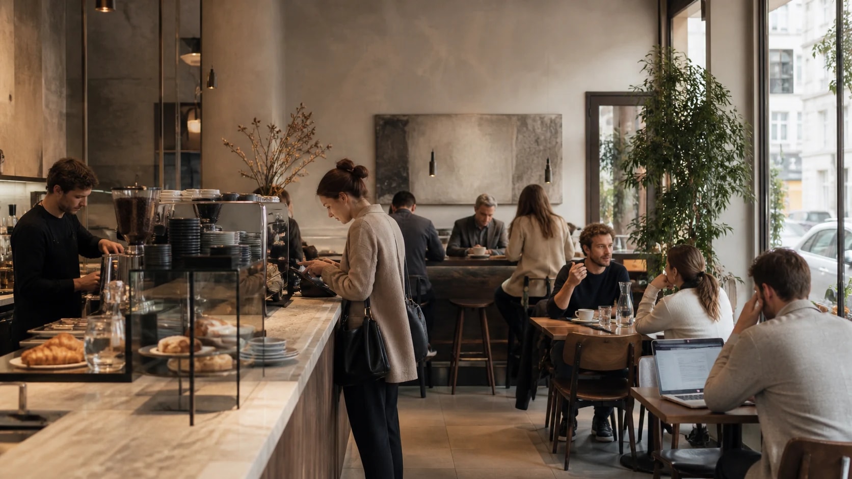 Café environment